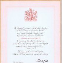 Certificate, Achievement