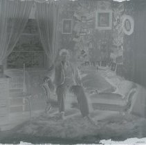 Negative, glass-plate