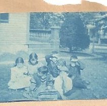 Pupils at Miss Slason's School