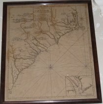 Carte General de la Caroline
Map, Early South Carolina Coast