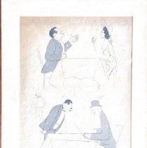 Picture, pen and ink