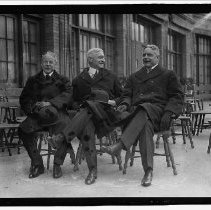 Bernard with Charles Anderson and A.T. Ritchie