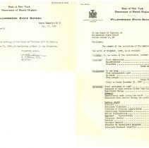 The report of the activities of Willowbrook State School