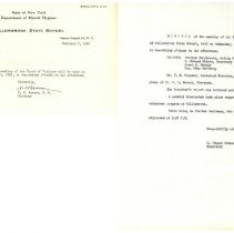 Report to the Board of Visitors on the Activities of Willowbrook State School