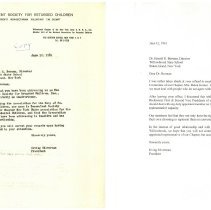 President of the Benevolent Society Speaks His Mind