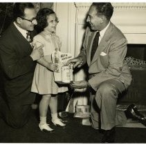 Mayor Vinvent Impellitteri, Alexander Russotto and Isabel