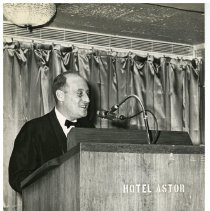 Stanley Steingut, 1956 Annual Dinner, New York City