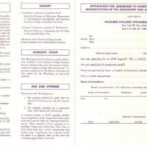 A Workshop on Rehabilitation of the Mentally Retarded - Psychological and V