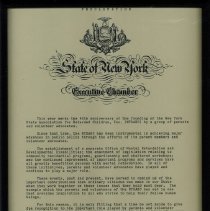 NYSARC Parent and Volunteer Advocate Month in New York State