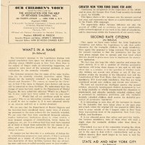 Our Children's Voice Vol. VIII - Issue No. 4