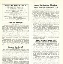 Our Children's Voice Vol. X - Issue No. 1