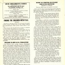 Our Children's Voice Vol. XII - Issue No. 2