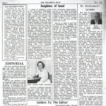 Our Children's Voice Vol. 1 - Issue No. 4 - New York City Chapter Newslette