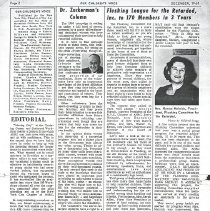 Our Children's Voice Vol. 2 - Issue No.1 - New York City Chapter Newsletter