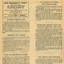 Our Children's Voice Vol. XXII - Issue No. 2