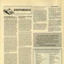 Our Children's Voice Vol. XXXIX - Issue No. 1