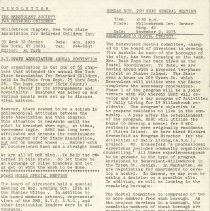 Willowbrook Chapter Newsletter