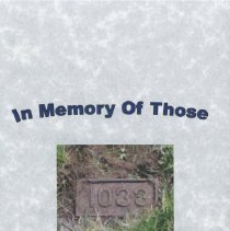 In Memory of Those Who Shall Not Be Forgotten