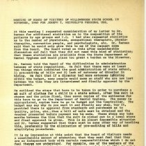 Joseph T. Weingold's Meeting Minutes