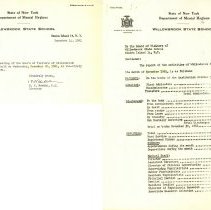 Report of the Activities of Willowbrook State School