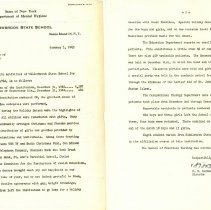 Board of Visitors Report on Willowbrook