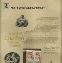 "Retarded Children Can Be Helped" Stamps