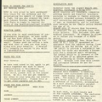 Willowbrook Chapter Newsletter