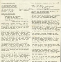 Willowbrook Chapter Newsletter