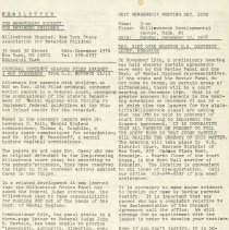 Willowbrook Chapter Newsletter