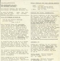 Willowbrook Chapter Newsletter