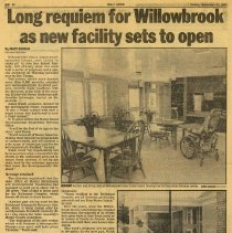 Long Requiem for Willowbrook as New Facility Sets to Open