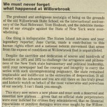 We Must Never Forget... Can't Ask for Better Neighbors than Group-Home Residents