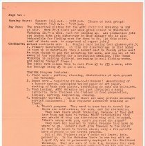 Training and Sheltered Workshop Project Planning