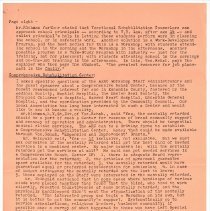 Training and Sheltered Workshop Project Planning