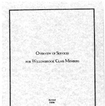 Historical Overview of Services for Willowbrook