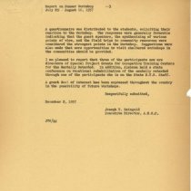 Report on the Vocational Rehabilitation Workshop