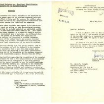 Notes on Sheltered Workshops as a Vocational Rehabilitation Resource - Cont