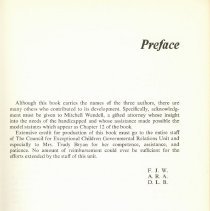 State Law and Education of Handicapped Children: Issues and Recommendations