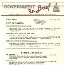 Government in Brief - Volume 3 Number 1