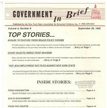Government in Brief - Volume 4, Number 9