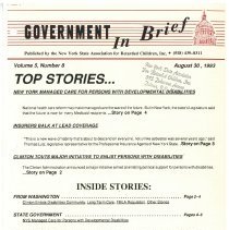 Government in Brief - Volume 5, Number 8