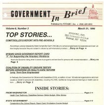 Government in Brief - Volume 6, Number 3