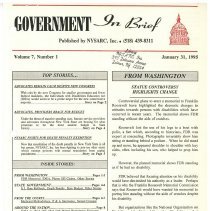 Government in Brief - Volume 7, Number 1