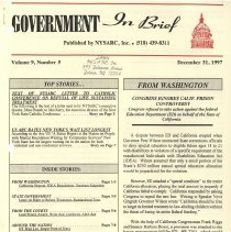 Government in Brief - Volume 9, Issue 5