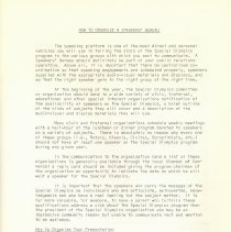 A Guide to Special Olympics Promotions, Public Relations and Fundraising