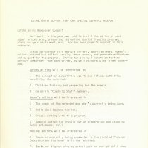 A Guide to Special Olympics Promotions, Public Relations and Fundraising