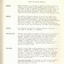 A Guide to Special Olympics Promotions, Public Relations and Fundraising