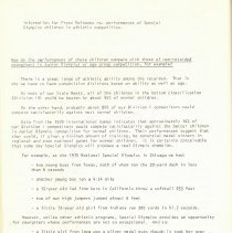 A Guide to Special Olympics Promotions, Public Relations and Fundraising