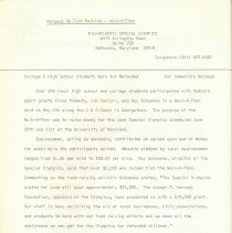 A Guide to Special Olympics Promotions, Public Relations and Fundraising