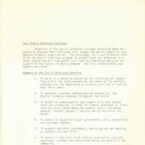 A Guide to Special Olympics Promotions, Public Relations and Fundraising